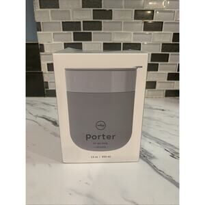 W&P Porter Ceramic Mug Terrazzo Charcoal, Protective Silicone Sleeve, 12oz